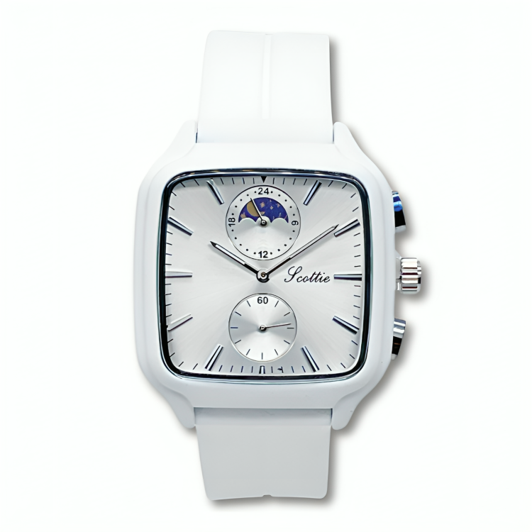 Reloj Scottie Fase Lunar Blanco Dama