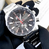 CURREN 8351 PLATA/NEGRO