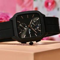 Reloj Scottie Fase Lunar Negro Dama