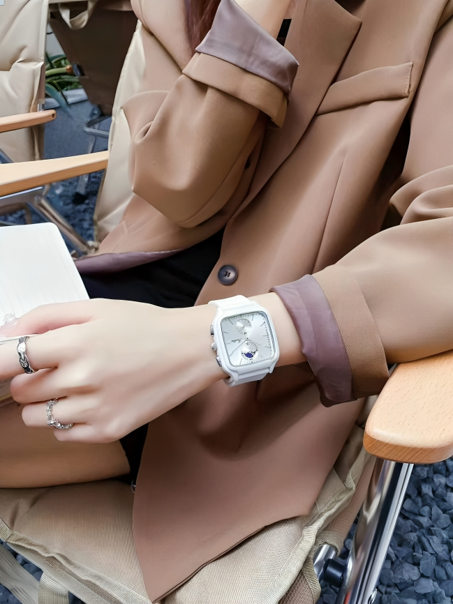 Reloj Scottie Fase Lunar Blanco Dama