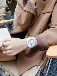 Reloj Scottie Fase Lunar Blanco Dama