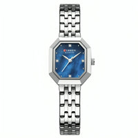 CURREN 9108 PLATA AZUL DAMA