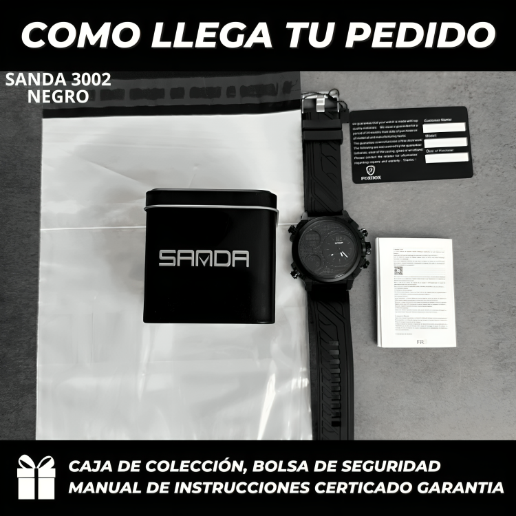 SANDA 3002 NEGRO