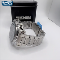 SKMEI 1389 PLATA AZUL
