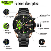 CURREN 8402 NEGRO