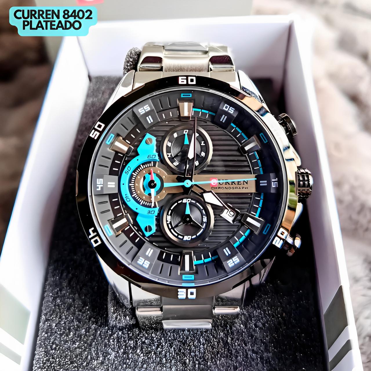 CURREN 8402 PLATA