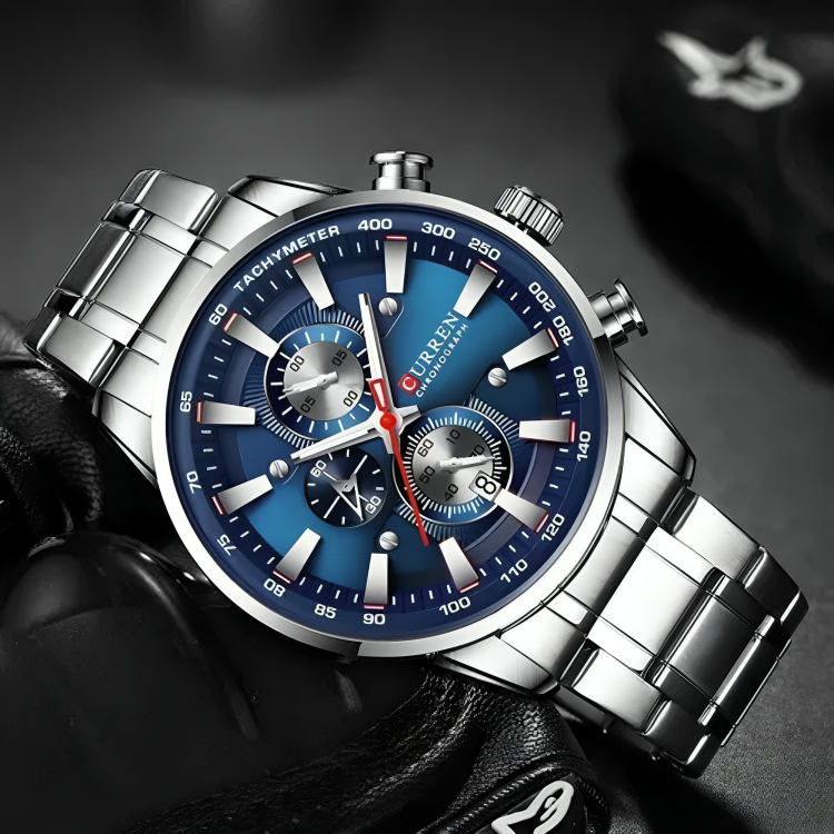 CURREN 8351 PLATA/AZUL