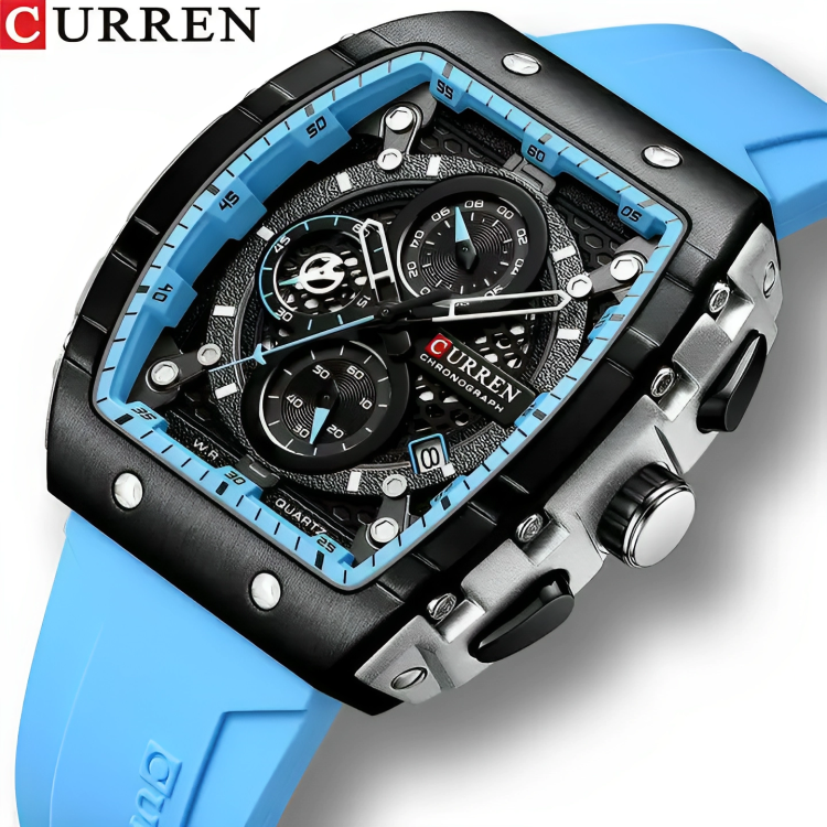 CURREN 8442 AZUL CELESTE