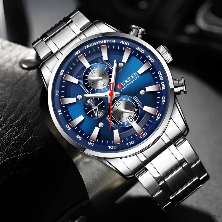 CURREN 8351 PLATA/AZUL