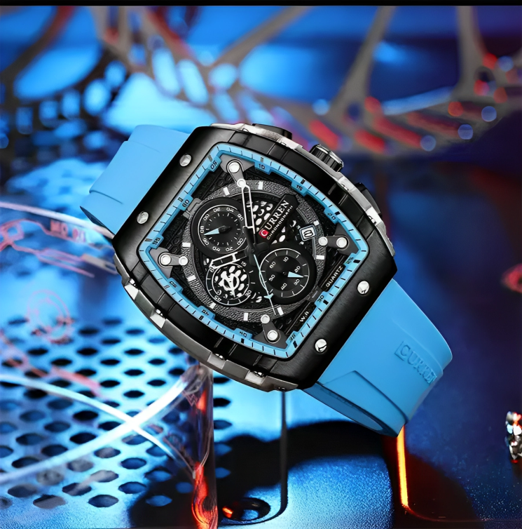 CURREN 8442 AZUL CELESTE