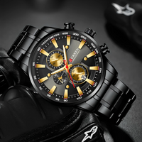 CURREN 8351 NEGRO/DORADO