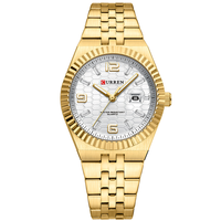CURREN 8498 DORADO BLANCO DAMA
